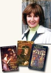 *The Rose of York trilogy* author Sandra Worth