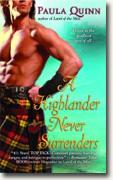 Buy *A Highlander Never Surrenders* by Paula Quinn online
