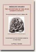 Sherlock Holmes: The Adventure of the Dead Rabbits Society bookcover