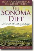 Buy *The Sonoma Diet: Trimmer Waist, Better Health in Just 10 Days* by Dr. Connie Gutterson, PhD online