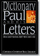 Buy *Dictionary of Paul and His Letters: A Compendium of Contemporary Biblical Scholarship* online