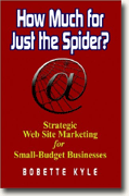 buy *How Much for Just the Spider? Strategic Web Site Marketing for Small-Budget Businesses* online